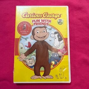 Curious George Fun With Friends DVD PBS Kids Animated Childrens Movie‎